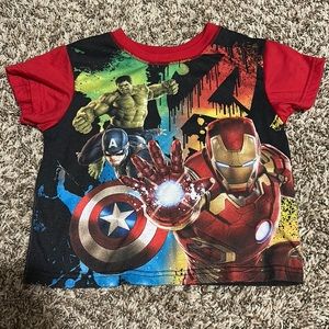 Marvels Avengers pajama top